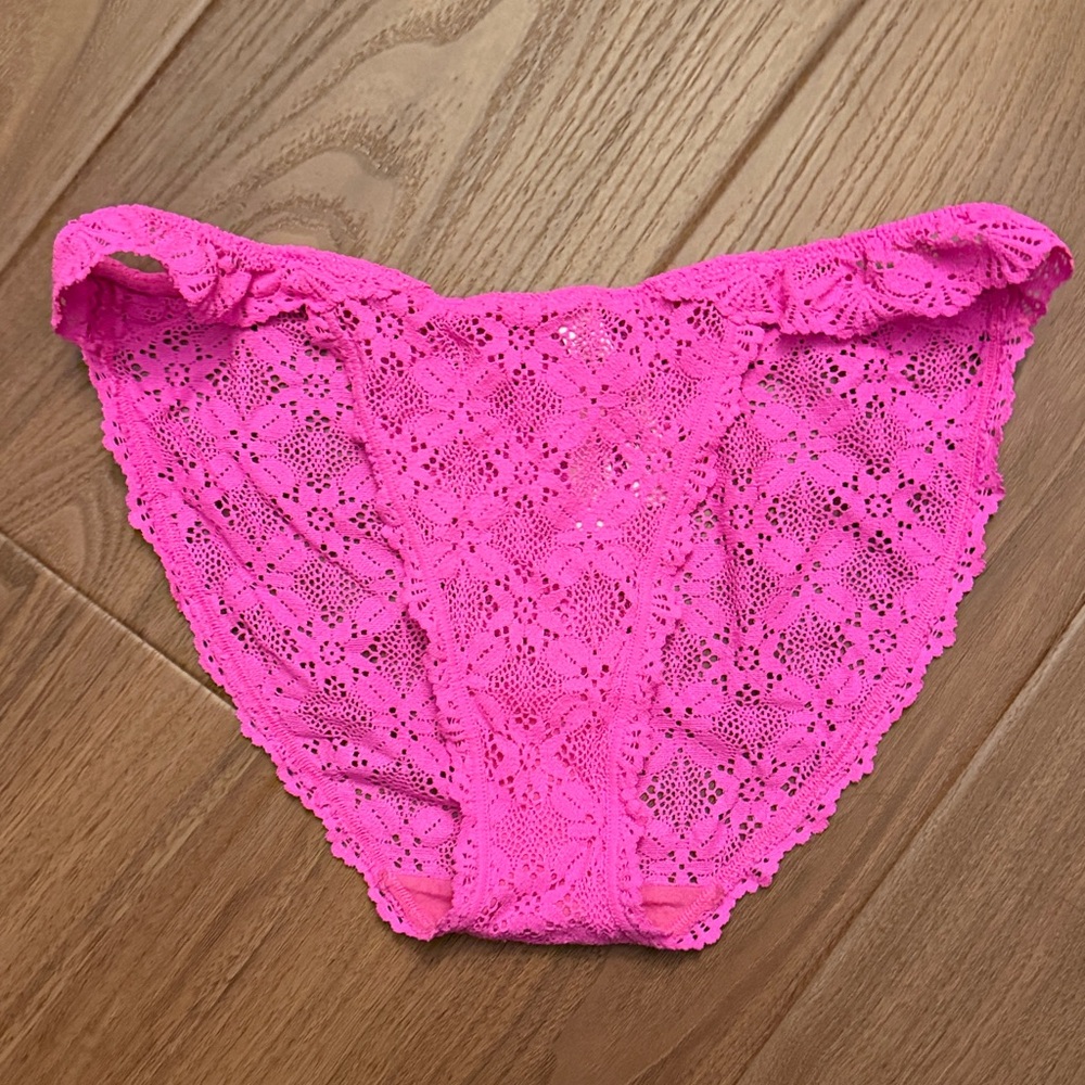 Victoria's Secret Pink Lace Panties